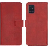 imoshion Étui de télephone portefeuille de luxe Samsung Galaxy A51 - Rouge