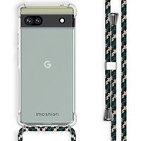 imoshion Coque arrière transparente avec cordon Google Pixel 6a - Vert