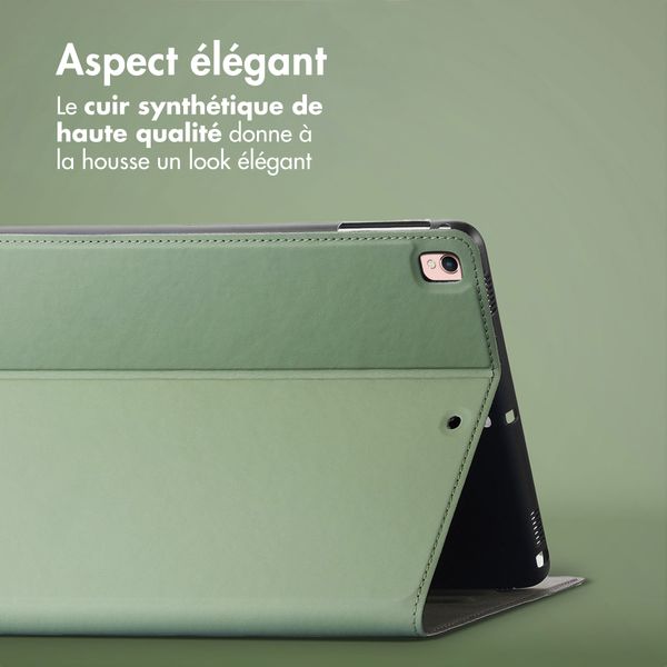 Accezz Coque tablette Classic Apple iPad 6 (2018) 9.7 pouces / iPad 5 (2017) 9.7 pouces / Air 2 (2014)/Air 1 (2013) - Vert