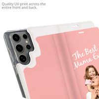 Concevez votre propre housse portefeuille Samsung Galaxy S25 Ultra - Blanc