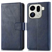 imoshion Étui de télephone portefeuille de luxe Oppo Find X9 Pro - Bleu foncé