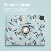 imoshion Coque tablette Design rotatif à 360° Apple iPad Air 13 pouces (2026) M4 / (2025) M3 / (2024) M2 - Flowers