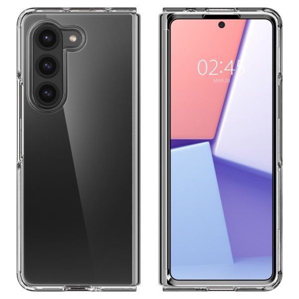 Spigen Coque Crystal Hybrid Samsung Galaxy Z Fold 5 - Transparent
