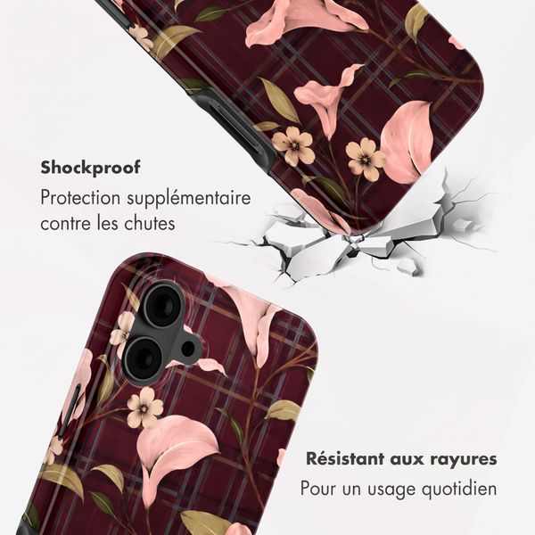 Selencia Coque arrière Vivid avec MagSafe Apple iPhone 16 - Autumn Muse