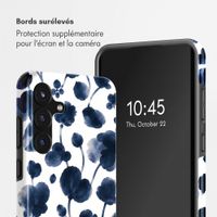 Selencia Coque arrière Vivid Samsung Galaxy S25 FE - Midnight Blossom