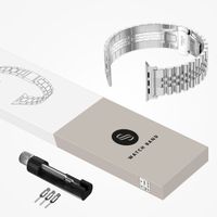 Selencia Bracelet Metallique Jubilee Apple Watch | 44/45/46/49 mm - Argent