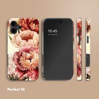 Selencia Coque arrière Vivid avec MagSafe Apple iPhone 16 - Vintage Peony
