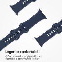 imoshion Bracelet en silicone⁺ Apple Watch | 38/40/41/42 mm - Taille S/M - Midnight
