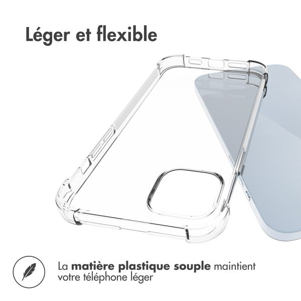 imoshion Shockproof Case Apple iPhone 15 Plus - Transparent