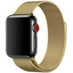 WiWu Bracelet milanais Apple Watch | 44/45/46/49 mm - Doré