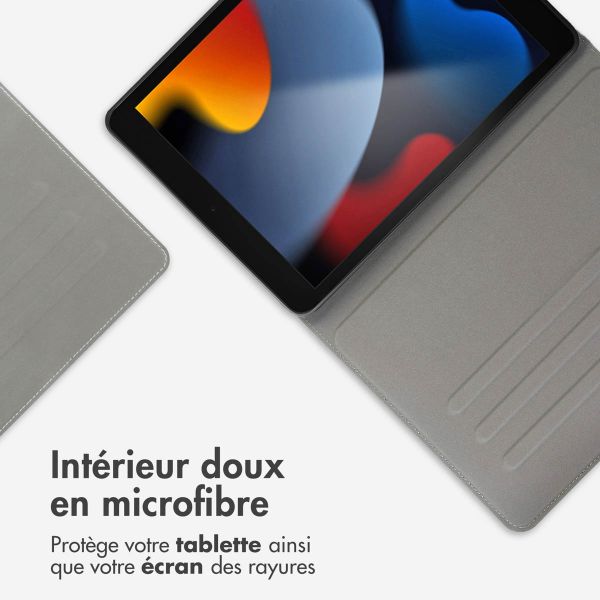 Accezz Coque tablette Classic Apple iPad 9 (2021) 10.2 pouces / iPad 8 (2020) 10.2 pouces / iPad 7 (2019) 10.2 pouces - Vert