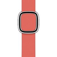 Apple Bracelet Leather Band Modern Buckle Apple Watch | 38/40/41/42 mm - Taille M - Pink Citrus
