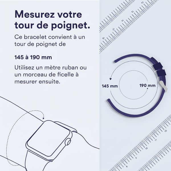Apple Bracelet Alpine Loop Apple Watch | 44/45/46/49 mm - Taille M - Olive