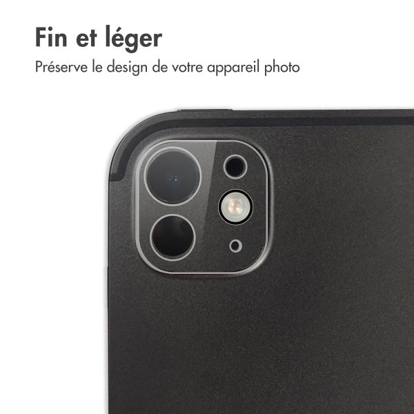 imoshion Protection d'écran camera en verre trempé 2 Pack Apple iPad Pro 11 (2025) M5 / (2024) M4 / iPad Pro 13 (2025) M5 / (2024) M4