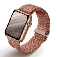 Uniq Bracelet tressé Aspen Apple Watch | 44/45/46/49 mm - Grapefruit Pink