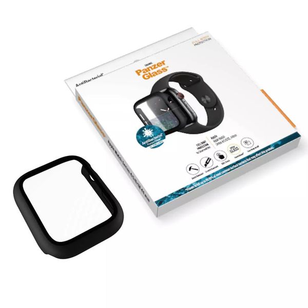 PanzerGlass Coque Full Body Apple Watch 4 / 5 / 6 / SE - 44 mm - Noir