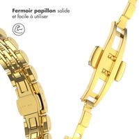 Selencia Bracelet en acier slim style Jubilee Apple Watch | 38/40/41/42 mm - Doré