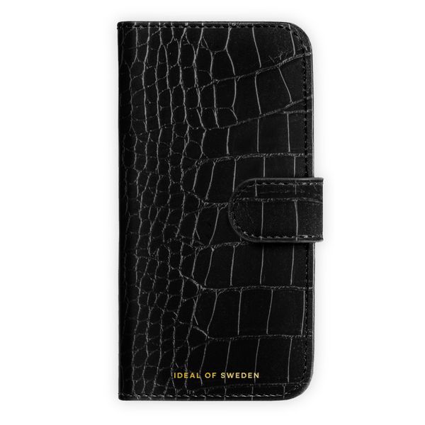iDeal of Sweden Magnet Wallet+ Étui portefeuille Apple iPhone 18 Pro Max / 17 Pro Max - Black Croco