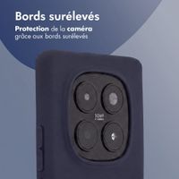 imoshion Coque Couleur Xiaomi Redmi Note 15 Pro (4G) - Bleu foncé