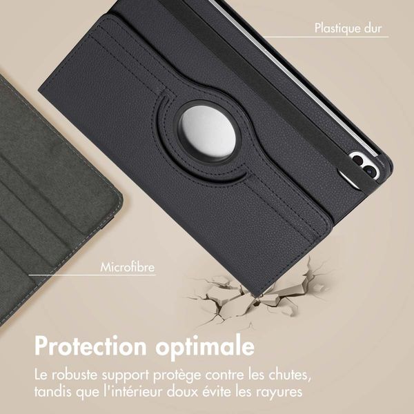 imoshion Coque tablette rotatif à 360° Apple iPad Pro 13 (2025) M5 / (2024) M4 - Noir