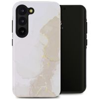 Selencia Coque arrière Vivid Samsung Galaxy S23 - Marble Light Brown