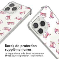 imoshion Coque Design avec cordon Apple iPhone 15 Pro Max - Crab Watercolor