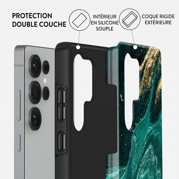 Burga Coque Tough MagSafe Samsung Galaxy S25 Ultra - Emerald Pool