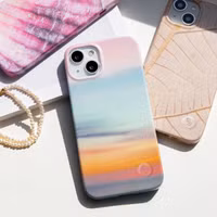 Selencia Aurora Coque Fashion Apple iPhone 15 Plus - Sky Sunset Multicolor