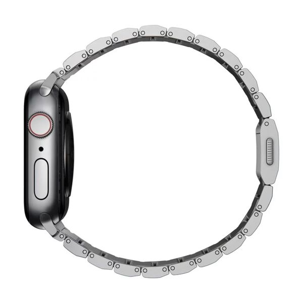 Nomad Bracelet à maillons en titane Apple Watch | 44/45/46/49 mm - Silver