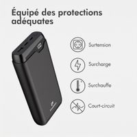 imoshion Batterie externe - 27.000 mAh - Quick Charge et Power Delivery - 30W - Noir