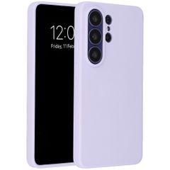 Accezz Coque Liquid Silicone avec MagSafe Samsung Galaxy S26 Ultra - Violet