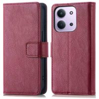 imoshion Étui de télephone portefeuille de luxe Xiaomi Redmi 15C (5G) - Bordeaux