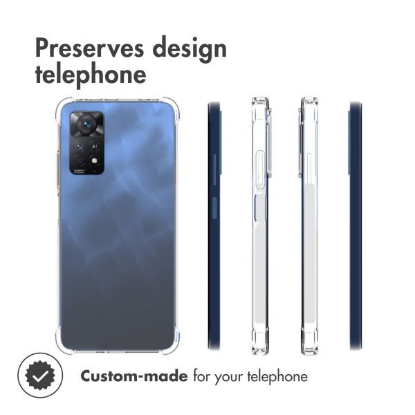 imoshion Shockproof Case Xiaomi Redmi Note 11 Pro - Transparent