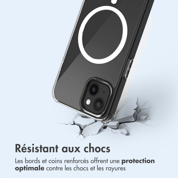 imoshion Coque arrière de protection avec MagSafe Apple iPhone 14 - Transparent