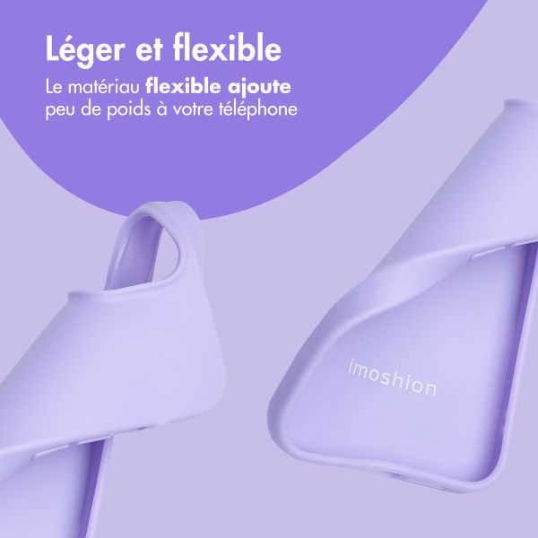 imoshion Coque Couleur Apple iPhone 14 - Tropical Violet