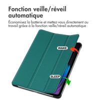 imoshion Coque tablette Trifold Xiaomi Pad 7 / 7 Pro / 8 / 8 Pro - Vert foncé