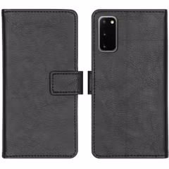 imoshion Étui de télephone portefeuille de luxe Samsung Galaxy S20 - Noir