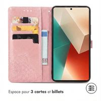 imoshion Etui de télephone Mandala Xiaomi Redmi Note 13 Pro (5G) / Poco X6 - Rose Doré