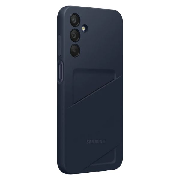 Samsung Original Coque porte-carte Samsung Galaxy A15 (5G/4G) - Black & Blue