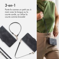 imoshion Etui de télephone portefeuille avec cordon Samsung Galaxy S23 - Noir