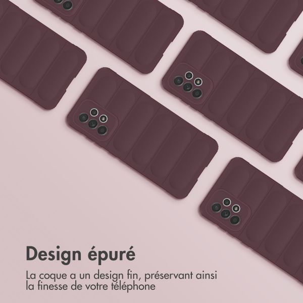 imoshion EasyGrip Backcover Samsung Galaxy A52(s) (5G/4G) - Aubergine