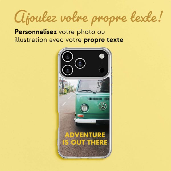 Concevez votre MagSafe Clear Case Apple iPhone 17 Pro - Transparent