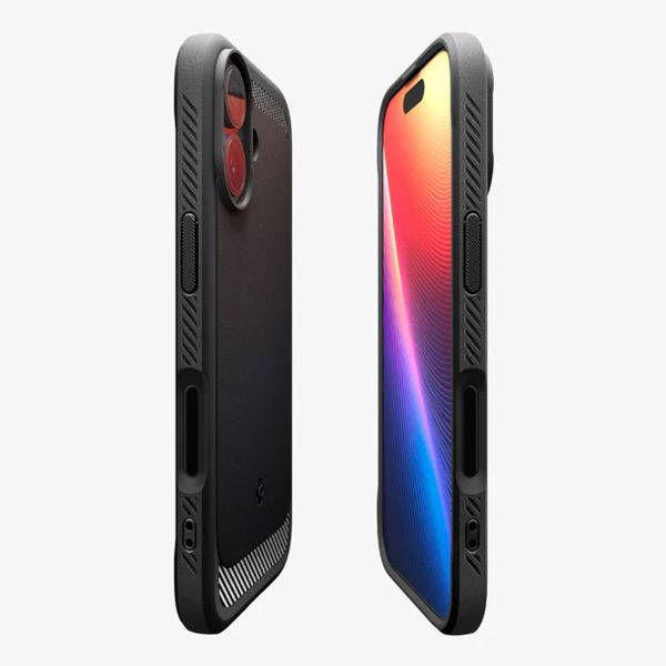 Spigen Coque Rugged Armor MagSafe Apple iPhone 17 - Matte Black