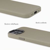 Accezz Coque arrière Mesh avec MagSafe Apple iPhone 14 / 13 - Gris foncé