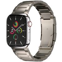 Accezz Bracelet en acier Titane mat Apple Watch | 38/40/41/42 mm - Titanium