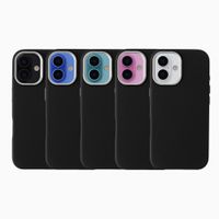 Accezz Coque arrière Mesh avec MagSafe Apple iPhone 16 - Noir