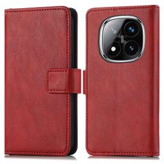 imoshion Étui de télephone portefeuille de luxe Xiaomi Redmi Note 14 Pro (4G) - Rouge