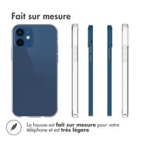 Accezz Coque Clear Apple iPhone 12 Mini - Transparent