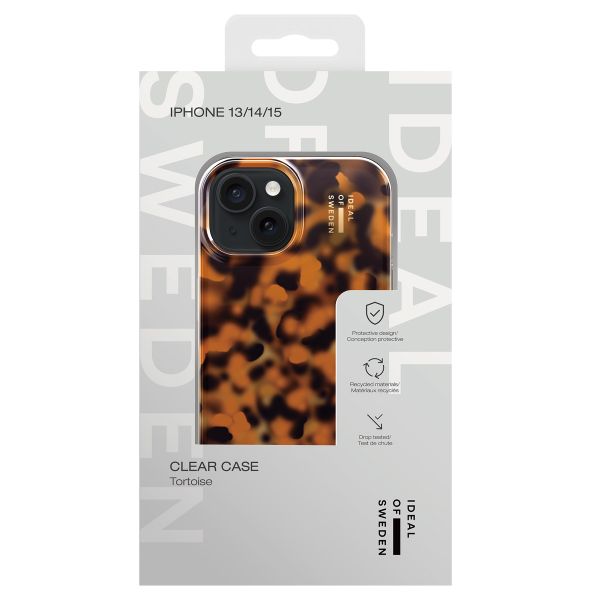 iDeal of Sweden Coque Clear Apple iPhone 17e / 16e / 15 / 14 / 13 - Tortoise