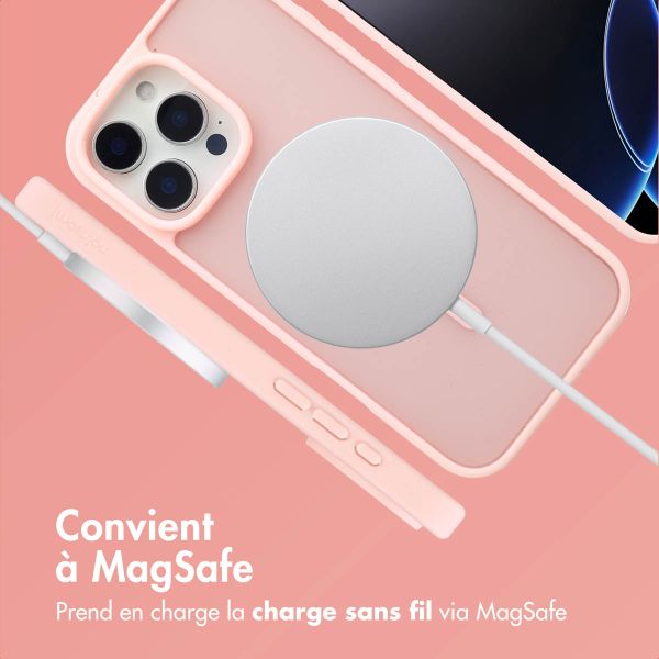 imoshion Coque Color Guard avec MagSafe Apple iPhone 16 Pro Max - Rose clair